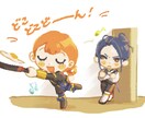 かわいさを100％伝える女の子のイラスト描きます キャラクターの魅力を伝えるお手伝いを精一杯いたします！ イメージ3