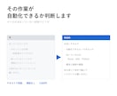その作業が自動化できるか判断します やり方が決まっていない段階でどうぞ。可否と概算をお返しします イメージ1