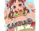 サクッとアニメ塗りイラスト描きます キャッチーなアニメ塗りイラストです！ イメージ5