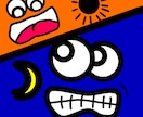 独特な世界観なイラストを描きます キモかわいいをモチーフのポップなイラストを描きます イメージ4
