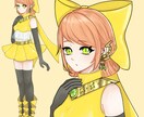 TRPG・ゲーム・配信用の立ち絵を制作します 目を惹く表情と雰囲気で、あなたのうちの子の魅力を形にします！ イメージ4