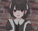 女の子の厚塗りアイコン描きます 地雷系女子、病み可愛い女の子が好きなあなたに イメージ1