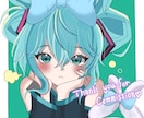 目を惹く可愛いイラスト描きます Vtuberさんの記念イラスト、サムネイルイラストに！！ イメージ2