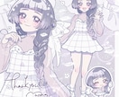 詰め込みイラスト描きます ポップで可愛い詰め込みイラストを描きます！ イメージ3