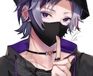 透明感×儚さ￤魅力的なイラストを描きます 中性的キャラが得意なSNSアイコン・立ち絵制作 イメージ6