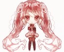 正面デフォルメイラスト制作をします 観賞用にグッズ化やSNSでのアイコン等使用可能です イメージ3