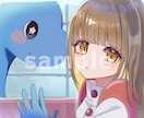 あなただけの可愛いSNSアイコンを描きます 瞳が印象的で可愛い♡11月末まで実績作りの為特別価格 イメージ5