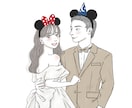 一生ものになる結婚式のウェルカムボード描きます 2人の『今、この幸せ』を一生モノに。 イメージ1