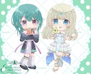 ゆる作画 ミニキャラ SDキャラ 描きます 簡易作画 可愛いミニキャラ作成します！ イメージ2