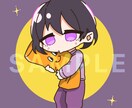 一枚絵、立ち絵描きます 表情が豊かで、色味がはっきりしてます。 イメージ2