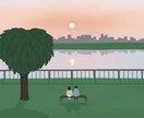 大切な思い出やあなたの想いをイラストにします 壁紙・ポストカード・キャンバスプリント等で形に残したい方へ イメージ2