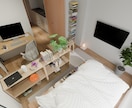 CGを用いてお洒落なお部屋をコーディネートします コスパ最強の部屋コーデサービス イメージ9