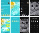 理想のLINE着せ替えをオーダーメイドで作成します これまで個人で100点以上のLINE着せ替えを制作・販売 イメージ3