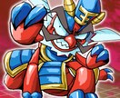 昆虫モチーフのキャラクターをデザインします ゲームやグッズ、Vtuberの立ち絵などにどうぞ！商用利用可 イメージ2