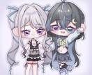 可愛いミニキャラお描きします アイコンやヘッダー・グッズなどに！ イメージ3