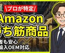 Amazonで売れる商品をリサーチ代行します 「本当に売れる」商品を特定します。初心者も安心の徹底リサーチ イメージ1