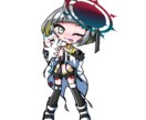 オリジナルキャラクターやvtuberのSD描きます 商用利用OK！ SNSアイコンなどにもどうぞ” イメージ2
