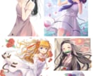 イラスト・SNSアイコンや立ち絵等作成します かわいい女の子を描くのが得意です！よろしければ是非 イメージ3