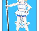 オリジナルキャラクター全身絵で描きます 小説、ゲーム、TRPGなどの登場人物描きます イメージ6