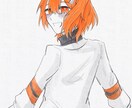 物語を感じるキャライラスト描きます 雰囲気･構図･感情重視の表現が得意です イメージ1