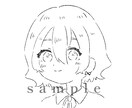 商用利用可能なイラスト販売します シンプルな女の子のイラストです。 イメージ1