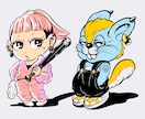 ストリート＋ポップ＋毒　クセ強なキャラデザできます オリジナルの悪くてカワイイキャラを産みたい！お手伝いできます イメージ4