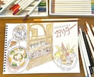 色鉛筆画　手描きの建物イラスト描きます 店舗紹介・外観/習い事教室紹介/家のイラストなど イメージ7