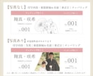 オシャレな【ウェディング宝くじ】を作成します 説明書｜抽選チケット付き　選べる3つのデザイン　写真入りも♪ イメージ5