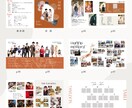 フルオーダーでプロフィールブックを作ります 世界に１つだけ！こんなの作りたい！を、叶えます！ イメージ6