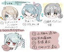 ゆるらふデフォルメキャラを描きます 安い!あなただけのキャラを書きます イメージ2