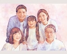おしゃれで綺麗な水彩風似顔絵イラスト描きます あなただけの特別な1枚はいかがですか？ イメージ10