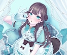 素敵で魅力的な1枚絵､アイコン､立ち絵を描きます 可愛い女の子や美少女、綺麗なお姉さんなどを沢山描きます!! イメージ1