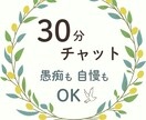 文章で30分、あなたのお話聞きます 通話なし。あなたのペースで話せます(^^) イメージ1