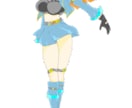 騎士の女性となっています 騎士＋女性＋巨乳のキャラデザとなっております。 イメージ2