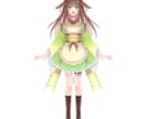 Live2D・モデリングしやすい立ち絵制作します Live2Dモデリングに対応したパーツ分けイラスト制作します イメージ4