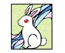 ステンドグラス風のイラスト描きます 個性的な温かみのある手描きイラストを製作致します イメージ2