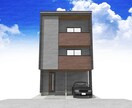 手書き風にオシャレな住宅イメージパース作ります 広告用にも！手書きタッチも可能です！ イメージ4
