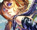 SNSアイコン　イラスト　描かせていただきます 濃いめの塗りと動きのある構図が得意です。きっと魅力倍増です。 イメージ7