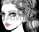 企業様実績あり！シンプルな線画イラストを描きます 少ない情報量でインパクトのあるイラストをお求めの方に イメージ5