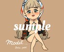 ゆるふわ可愛い女の子描きます アイコンや待ち受けに可愛い女の子を！ イメージ3