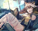 期間限定！ハロウィンイラスト量産企画します サムネにも素材でも使える！洋館メイドさんオバケ仮装 イメージ6