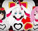 SNSなどのアイコンで使用できます 上半身から上のイラストを描きます イメージ1