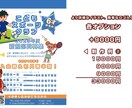 2枚目からお得！DM・チラシのデザインをします 印刷やイラスト入り等オプション豊富シンプルでお洒落に制作！ イメージ2