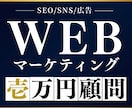 壱万円顧問がWEBマーケティングを支援します SEO/MEO/SNS/広告にすべて対応｜キュリーサポート イメージ1