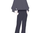 表情差分込◎透明感のある立ち絵制作いたします 男女問わず描けます！TRPGやゲームなどにˊ˗ イメージ4
