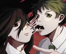 一枚絵/アイコン　イラスト依頼承ります フラッシュのような表現やバストアップのイラストが得意です。 イメージ3