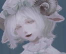 ダークで雰囲気ある厚塗りイラスト承ります 商用利用OK！サムネイル、MV等幅広いご要望にお応えします！ イメージ8
