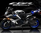 車・バイクのイラスト描きます バイク好きな方のプレゼントなどに！ イメージ2