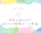 復職面談で驚かれた！働く環境可視化シート作成します 【3名特別価格】職場が納得！復職後や上司相談にも使える取説 イメージ1