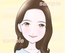 ふんわり優しい、透明感のあるイラスト描きます 大人の女性におすすめのアイコン イメージ8